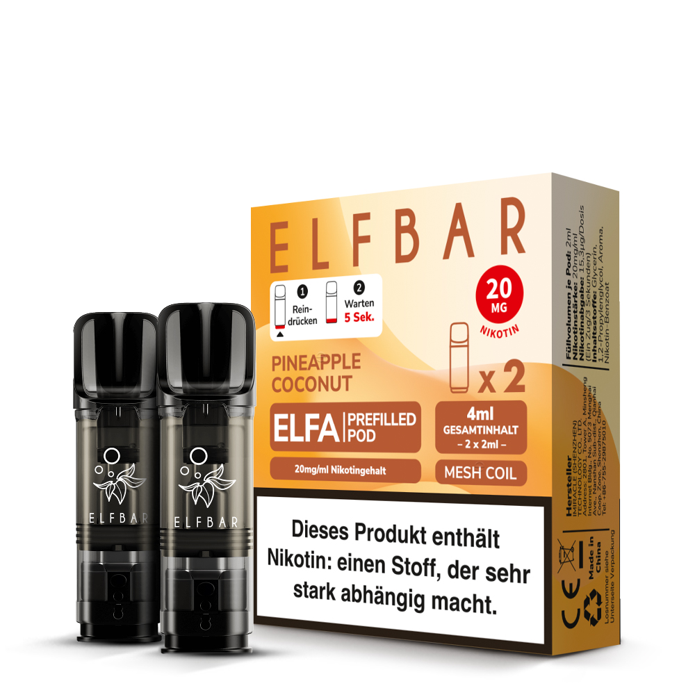 ELFBAR ELFA - Alle Pods Sorten (2er Packs)