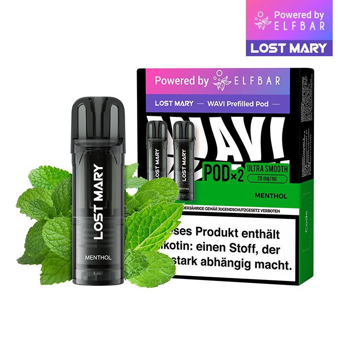 ELFBAR LOST MARY WAVI Menthol 20mg Nikotin 2er Pack
