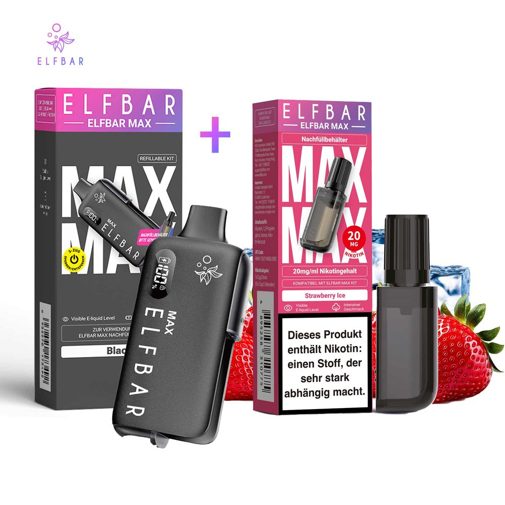 ELFBAR Max Akkuträger + Pods