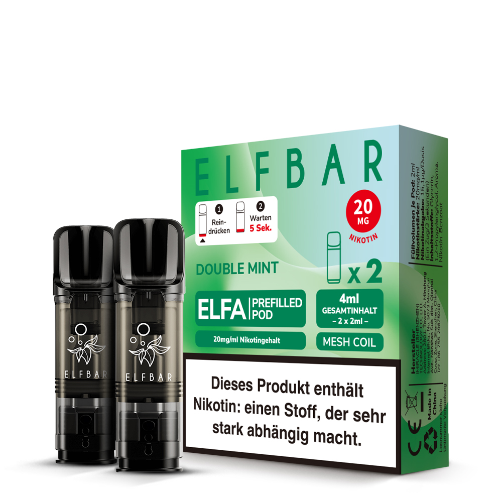 ELFBAR ELFA - Alle Pods Sorten (2er Packs)