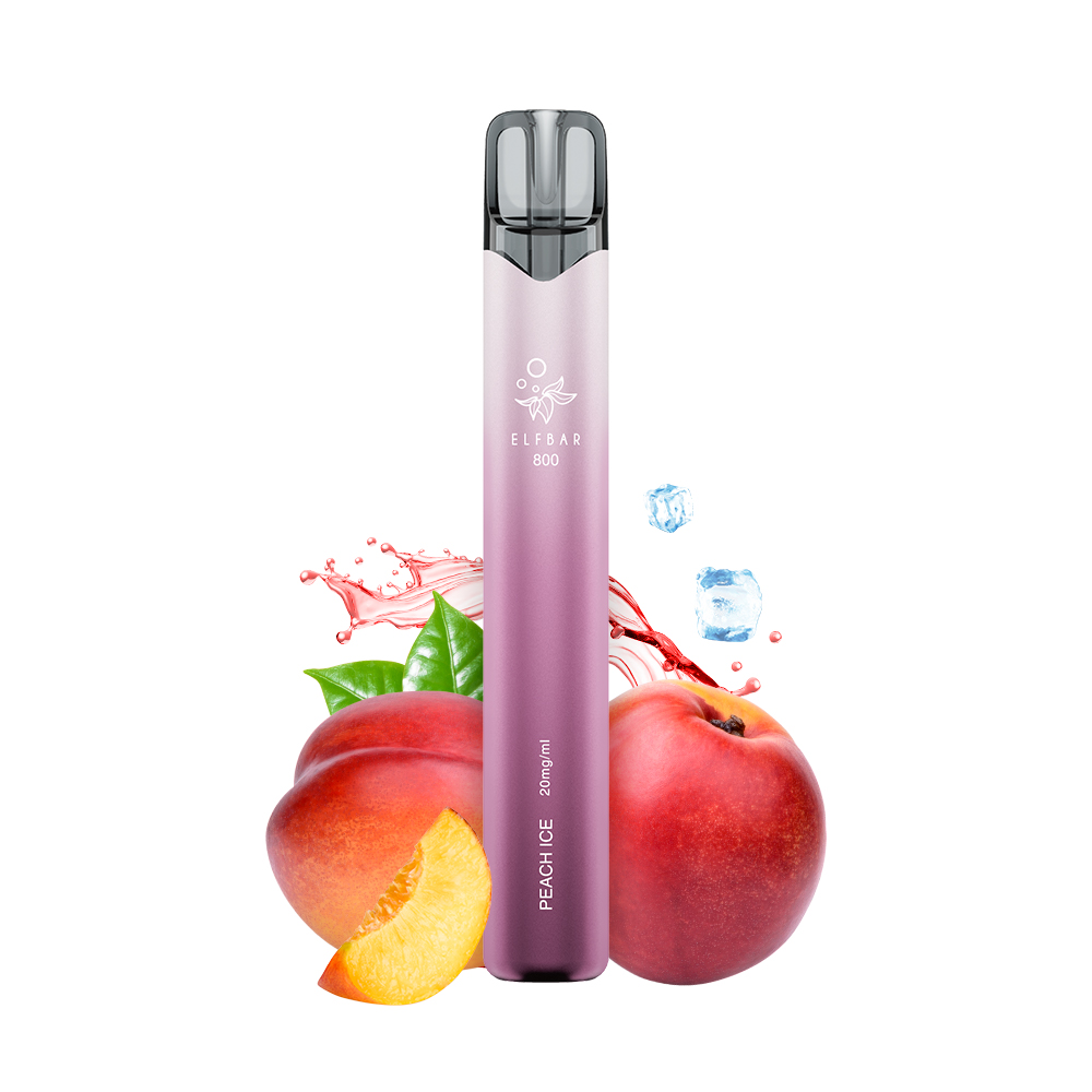 ELFBAR 800 Peach Ice 20mg Nikotin