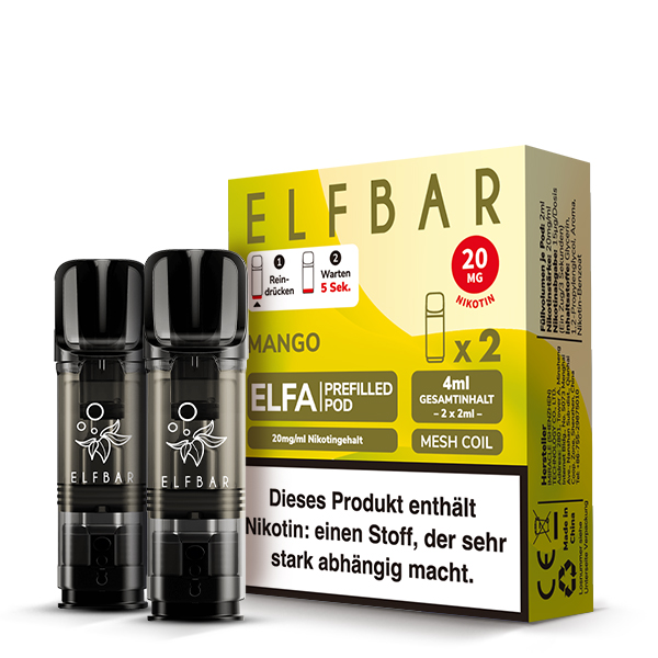 ELFBAR ELFA - Alle Pods Sorten (2er Packs)