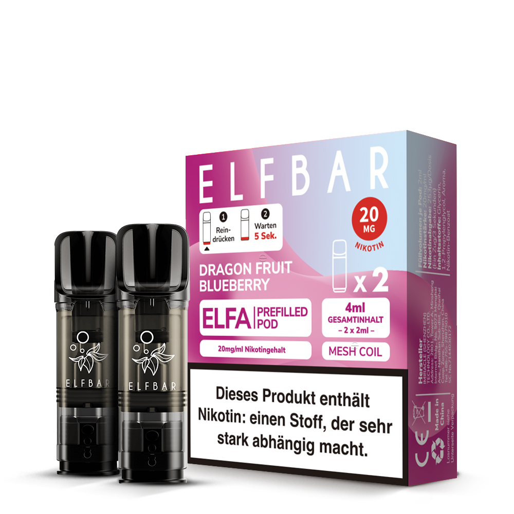 ELFBAR ELFA - Alle Pods Sorten (2er Packs)