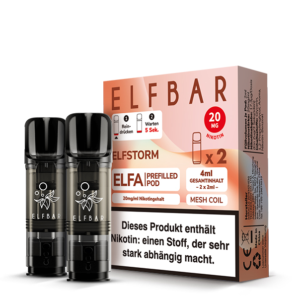 ELFBAR ELFA - Alle Pods Sorten (2er Packs)