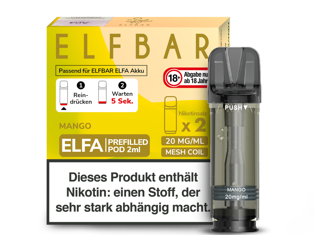 ELFBAR ELFA - Alle Pods Sorten (2er Packs)