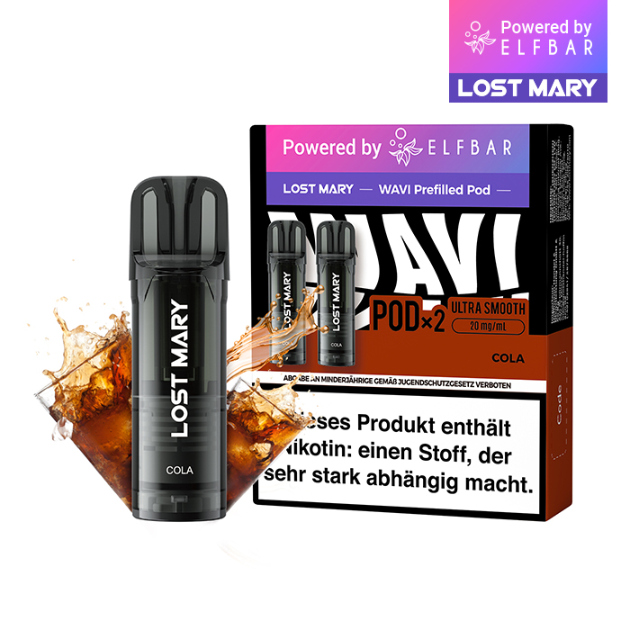 ELFBAR LOST MARY WAVI Cola 20mg Nikotin 2er Pack