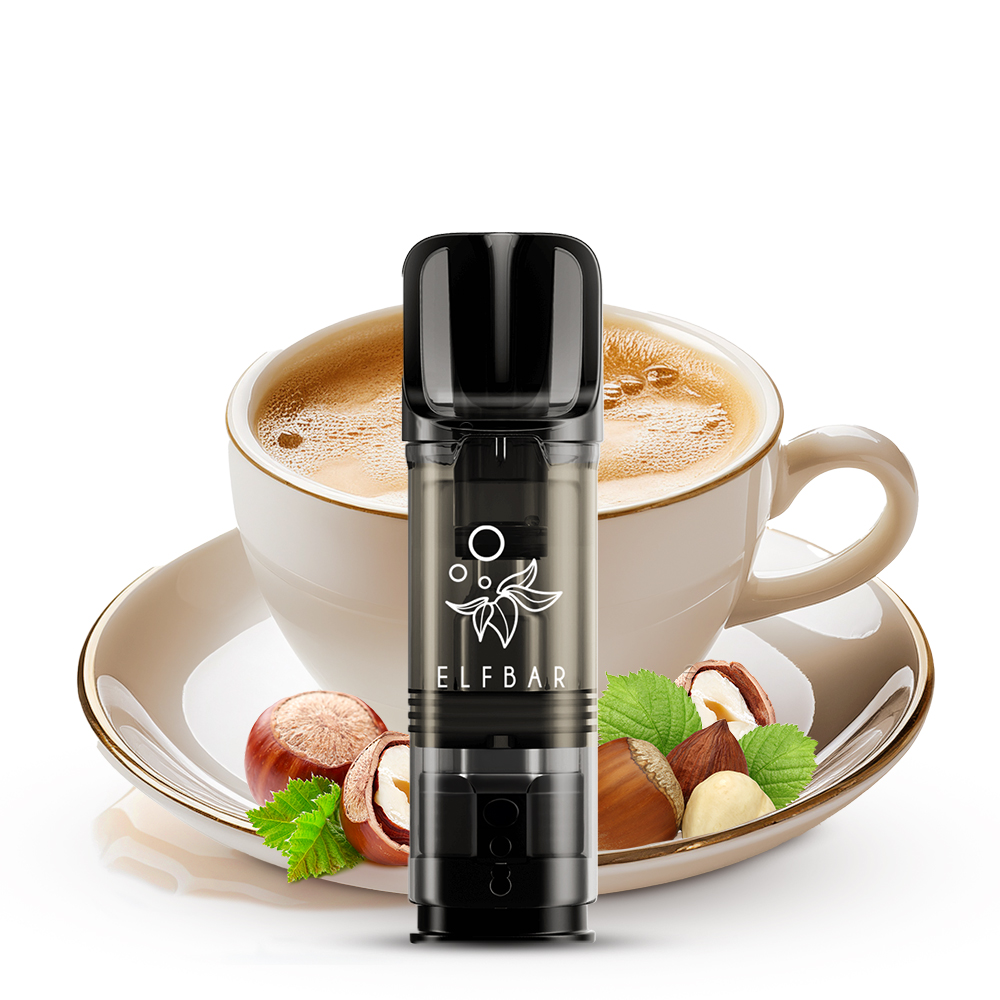 ELFBAR ELFA Hazelnut Coffee 20mg Nikotin 2er Pack