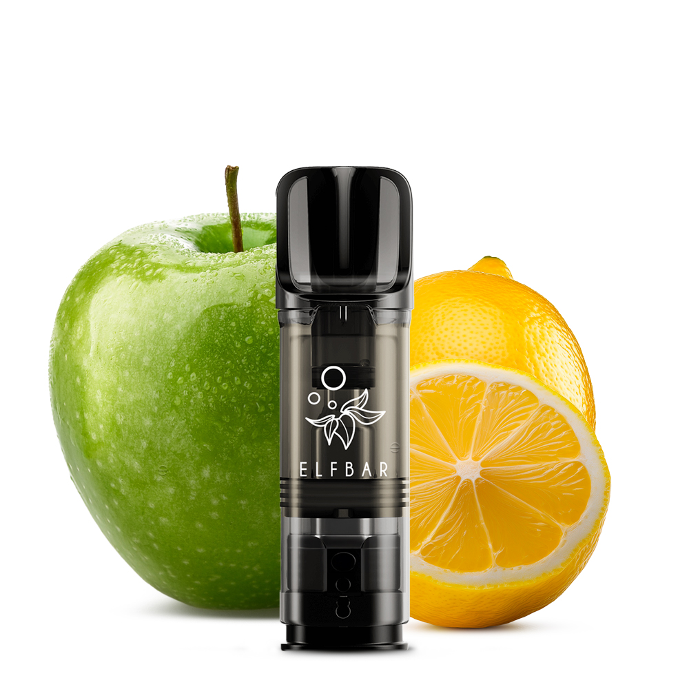 ELFBAR ELFA Sour Apple 0mg Nikotin 2er Pack
