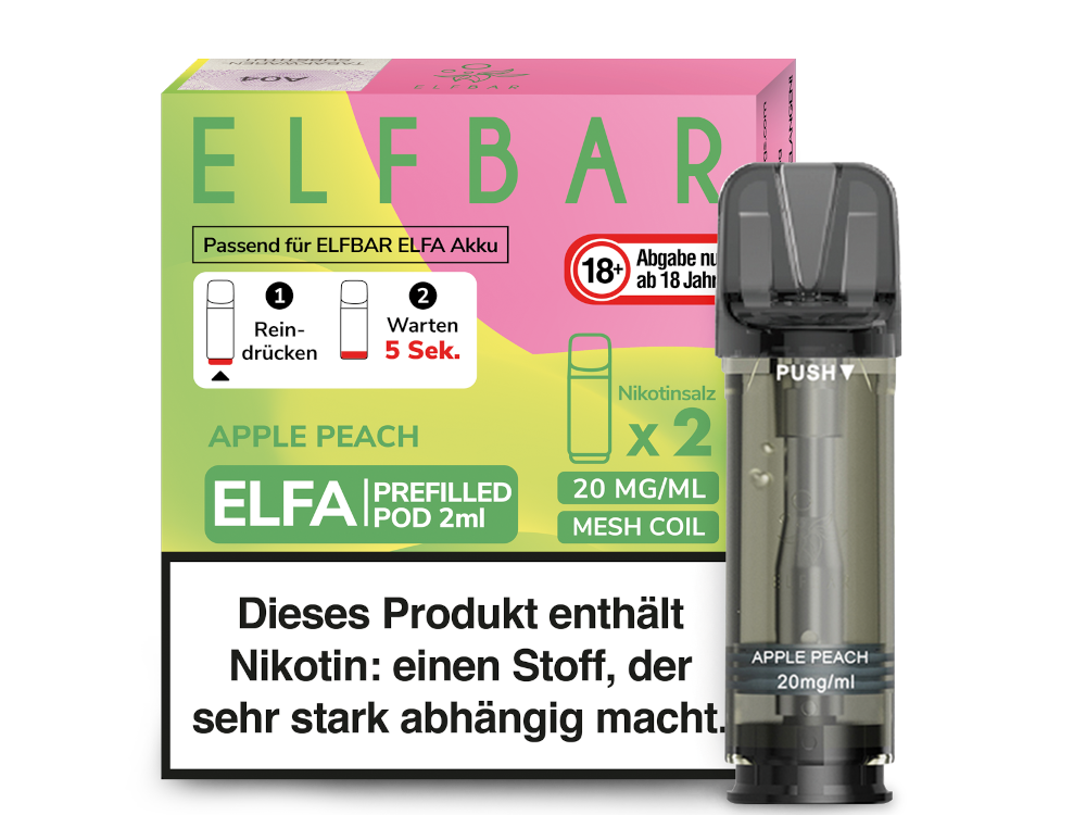 ELFBAR ELFA - Alle Pods Sorten (2er Packs)