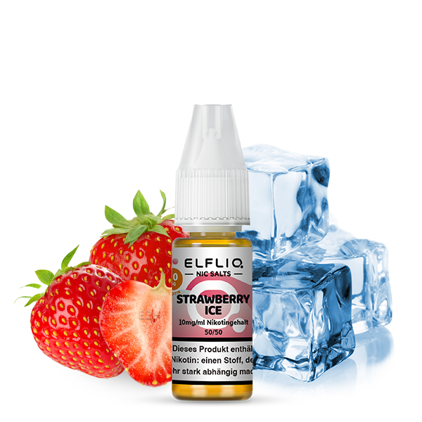 Elfliq Liquid Strawberry Ice - by Elf Bar
