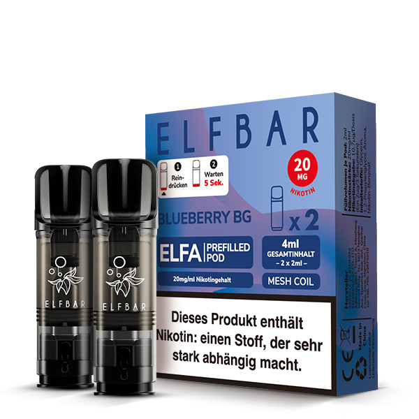 ELFBAR ELFA - Alle Pods Sorten (2er Packs)