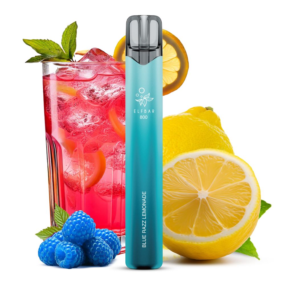 ELFBAR 800 Blue Razz Lemonade Nikotinfrei