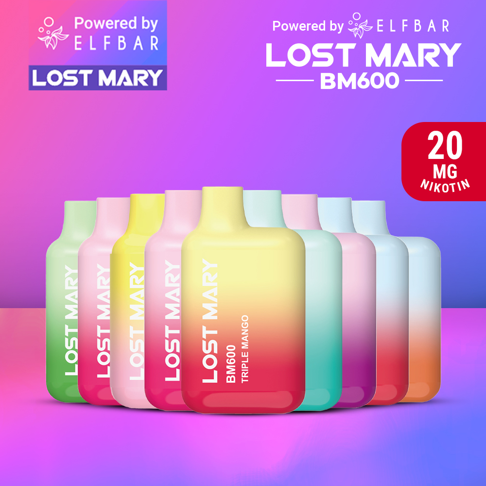 Lost Mary BM600 20mg Nikotin Alle Sorten