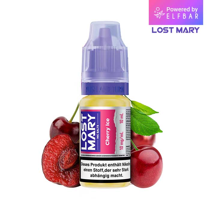 ELFBAR LOST MARY Liquid (NicSalt) Cherry Ice 10ml