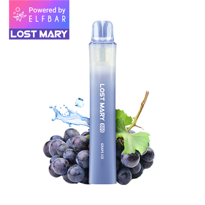 ELFBAR LOST MARY 800 Grape Ice 20mg Nikotin Einweg Vape