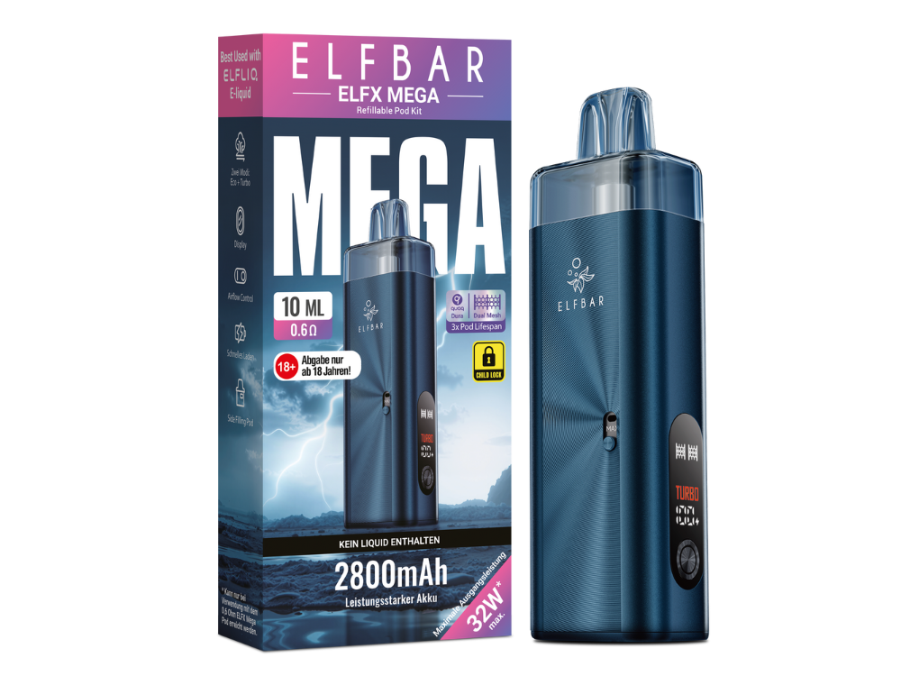 Elfbar ELFX Mega Pod Kit - 2800 mAh