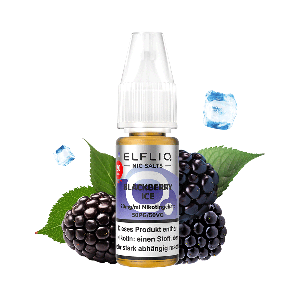 Elfliq Liquid Blackberry Ice - by Elf Bar