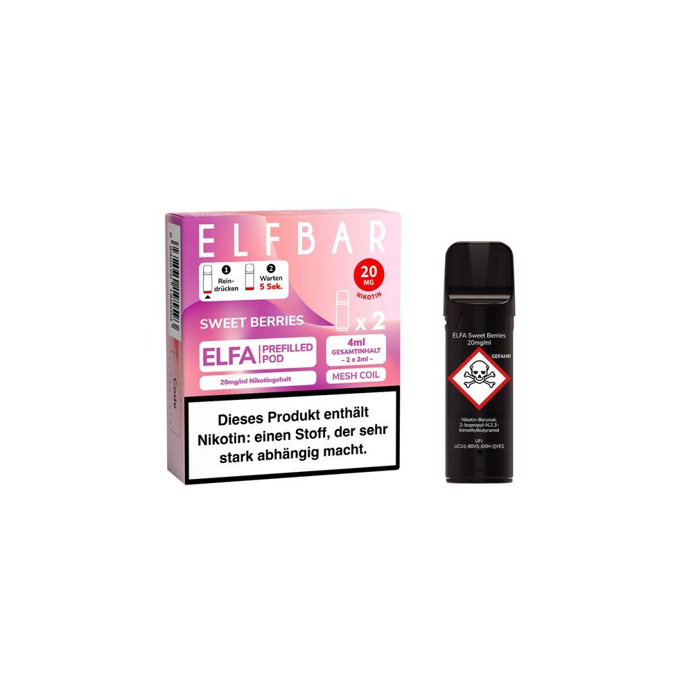 ELFBAR ELFA - Alle Pods Sorten (2er Packs)