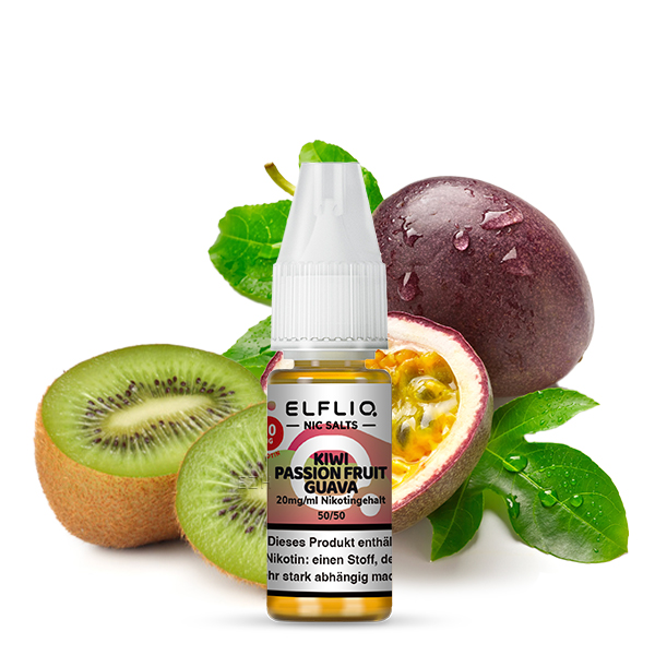 Elfliq Liquid Kiwi Passion Fruit Guava - by Elf Bar