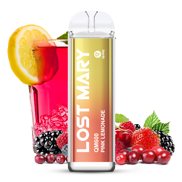 ELFBAR LOST MARY QM600 - Pink Lemonade 20mg Nikotin