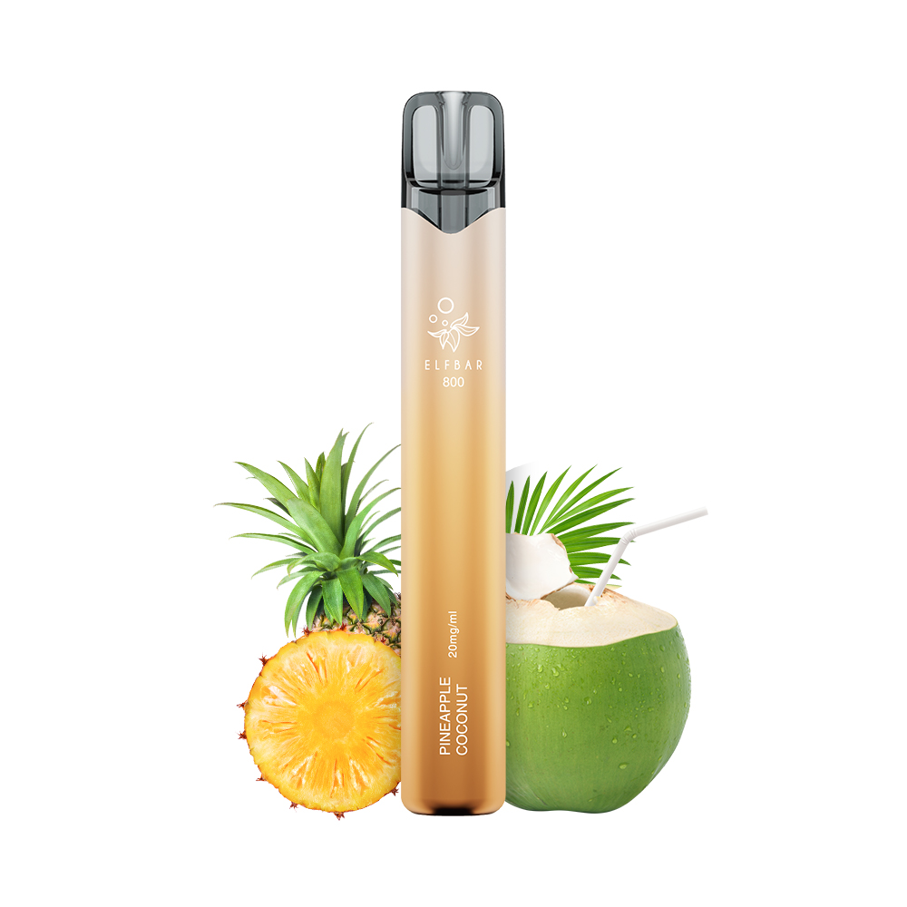ELFBAR 800 Pineapple Coconut 20mg Nikotin