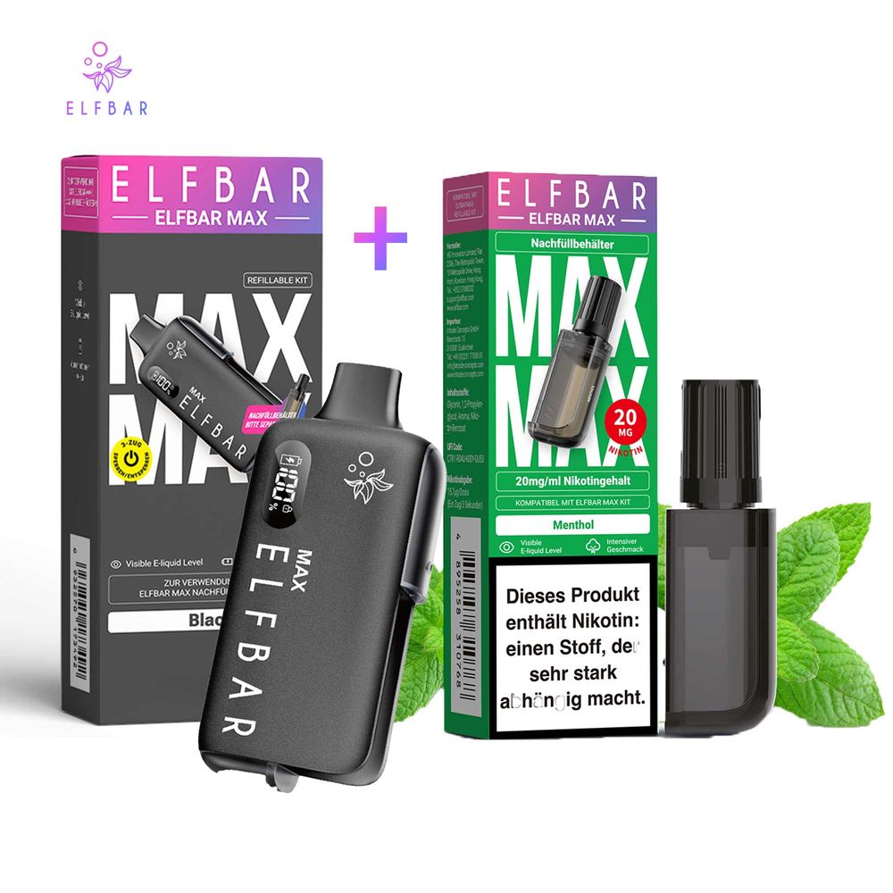ELFBAR Max Akkuträger + Pods