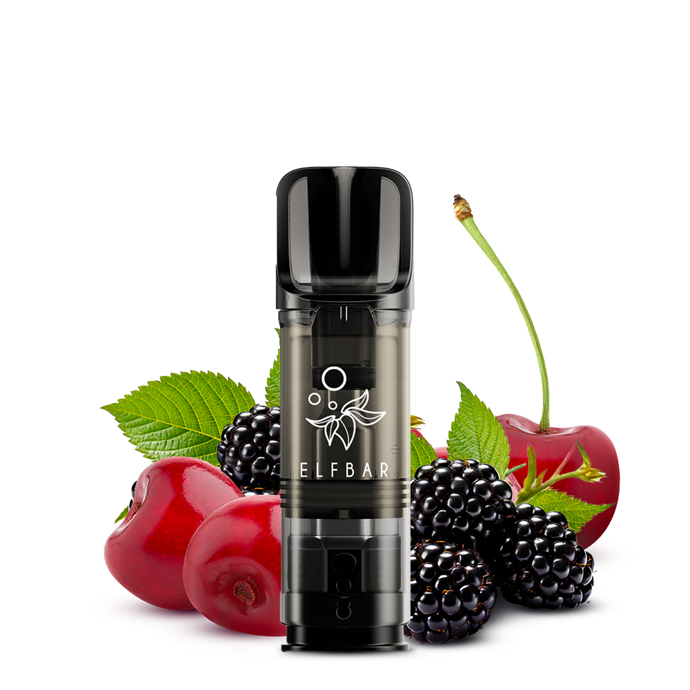 ELFBAR ELFA Blackberry Cherry 0mg Nikotin 2er Pack