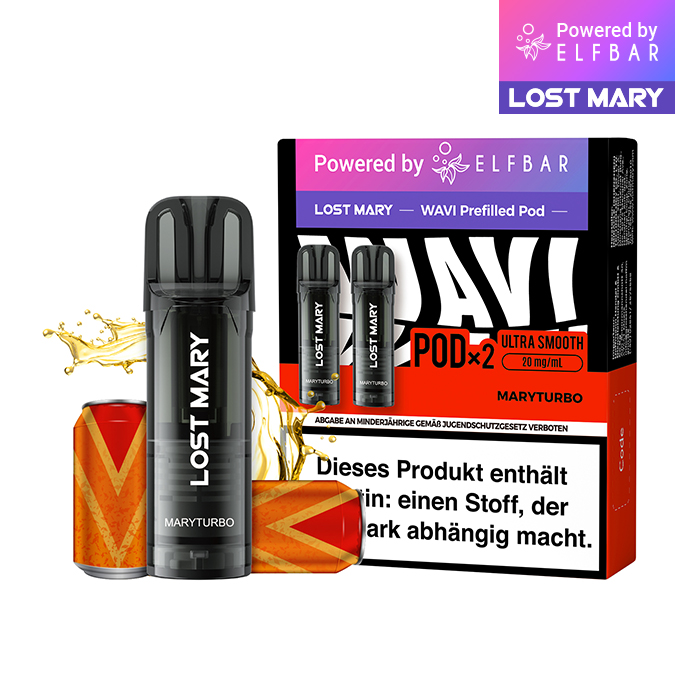 ELFBAR LOST MARY WAVI Maryturbo 20mg Nikotin 2er Pack