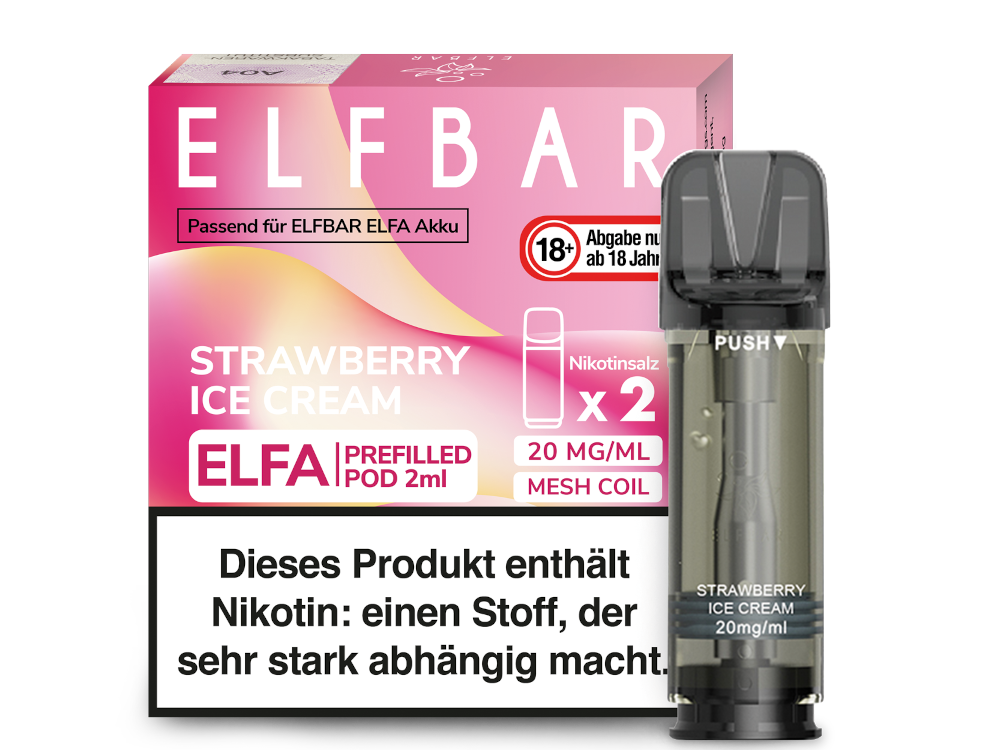 ELFBAR ELFA - Alle Pods Sorten (2er Packs)