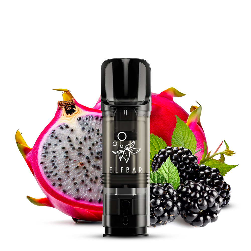 ELFBAR ELFA Dragon Fruit Blackberry 20mg Nikotin 2er Pack