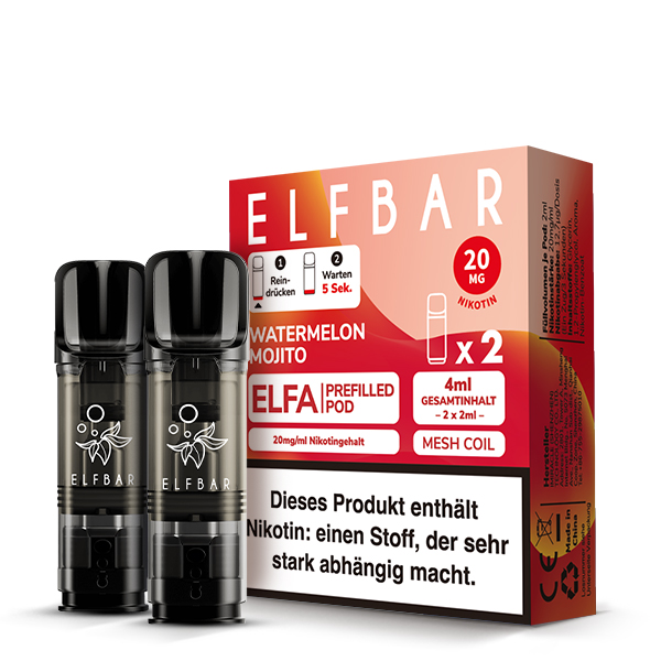 ELFBAR ELFA - Alle Pods Sorten (2er Packs)