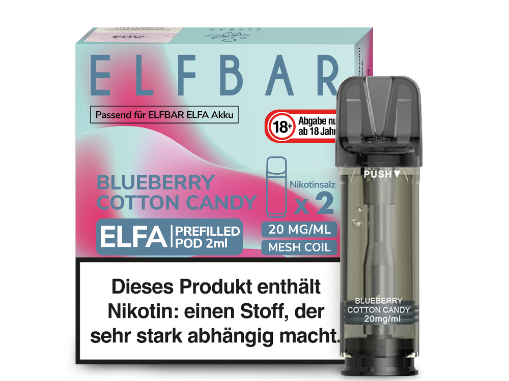 ELFBAR ELFA - Alle Pods Sorten (2er Packs)