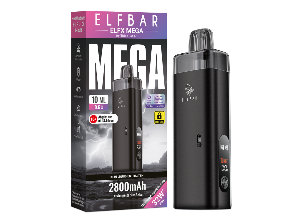 Elfbar ELFX Mega Pod Kit - 2800 mAh