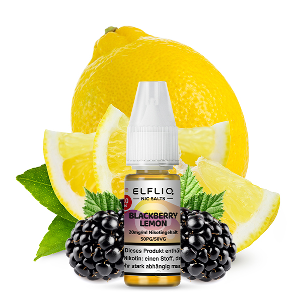 Elfliq Liquid Blackberry Lemon - by Elf Bar