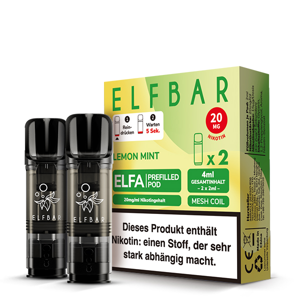 ELFBAR ELFA - Alle Pods Sorten (2er Packs)